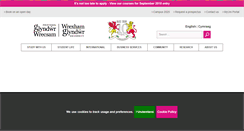 Desktop Screenshot of glyndwr.ac.uk