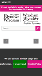 Mobile Screenshot of glyndwr.ac.uk